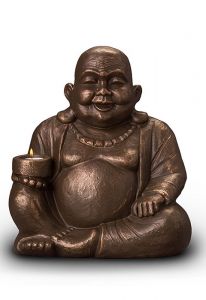 Boeddha urn met waxinelichtje