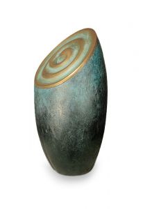 Bronzen urn 'Tarwekorrel' (zonder sokkel)