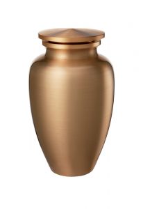 Bronzen urn goudkleurig