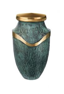 Bronzen urn grijs