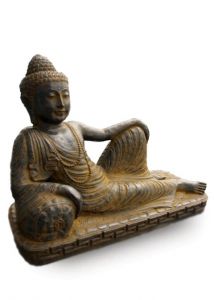 Liggende Boeddha urn