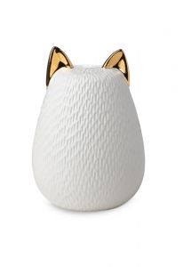 Kattenurn met goudkleurige oren