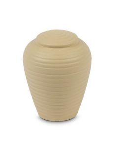 Keramieken mini urn 'Art for Eternity' beige