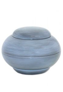 Mini urn brons grijs-blauw