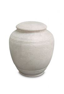 Mini urn van porselein 'Classica' - Tortora