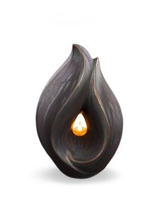 Kaarshouder urn 'Flame of Memory' - vintage