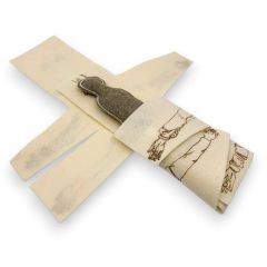 De Omhelzing miniatuur wollen wade