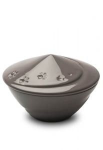 Dieren urn met pootafdrukken