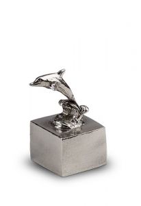 Assculptuur 'Surfende dolfijn'