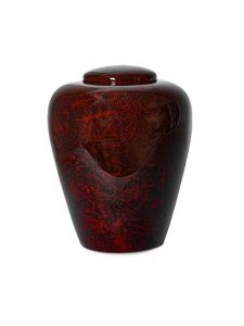 Glasfiber urn 'Walnoot'