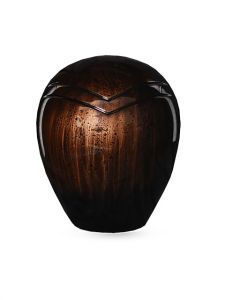 Glasfiber urn 'Cacao'