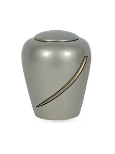 Glasfiber urn 'Eenvoud'