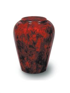 Glasfiber urn 'Walnoot'