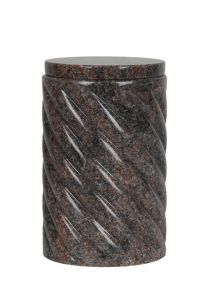 Natuursteen urn graniet 'Scheepstros' SALE