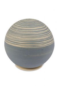 Bolvormige urn 'Grey Slib'