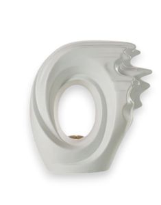 Keramische urn 'Zephyr' met kaarshouder in versch. kleuren