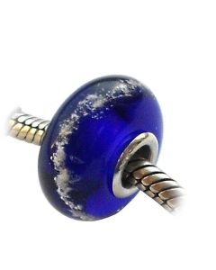 Glazen as-bedel 'Cobalt blauw'