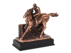 Paarden mini urn 'Eventer'