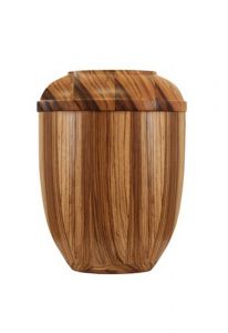 Houten urn