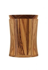 Houten urn