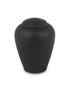 Keramieken mini urn 'Art for Eternity' zwart
