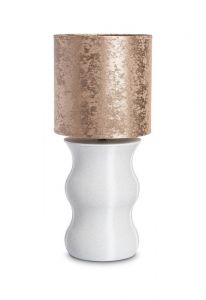 Lamp urn 'Mare marmer' karamel