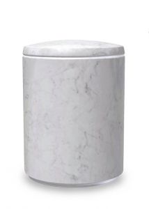 Marmeren urn Carrara wit | SALE