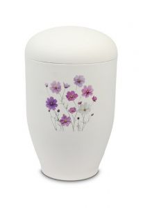 Metalen urn - Bloemenweide