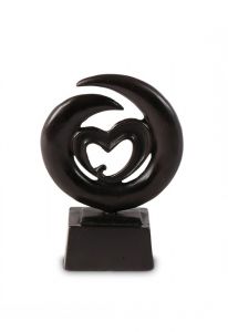 Mini art urn van brons 'Oneindige liefde'