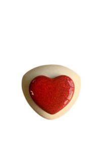 Mini urn hart l SALE