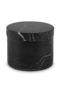 Natuursteen mini urn zwart marmer