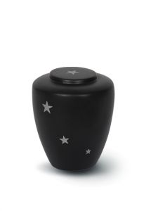 Glasfiber mini urn 'Sterren'