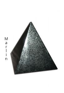 Natuursteen piramide mini urn in versch. granietsoorten