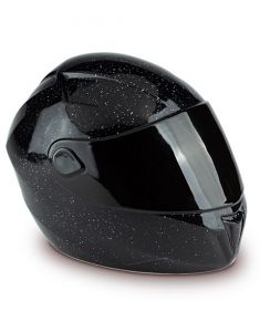 Motorhelm urn zwart