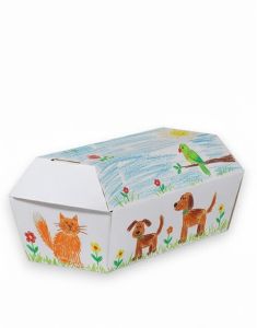 Uitvaartkist voor katten