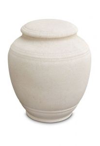 Urn van porselein 'Classica' - beige