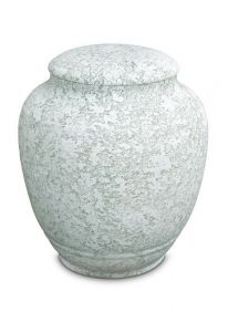 Urn van porselein 'Classica' - Marine water reliëf
