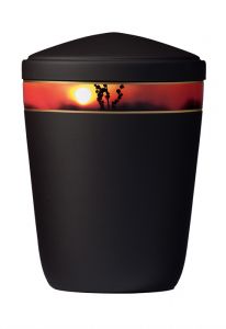 Stalen urn