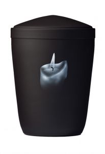 Stalen urn