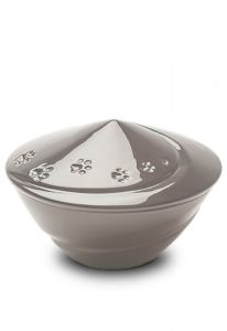 Dieren urn met pootafdrukken