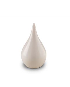 Keramische mini urn 'Druppel' in versch. afmetingen