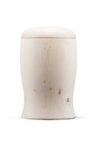 Urn van onbehandeld vurenhout 'Cielo'