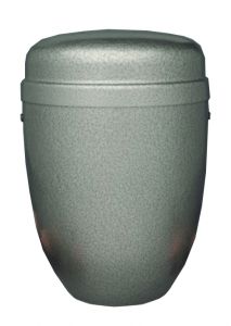 Metalen urn grijs