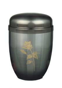 Urn van metaal 'Roos'