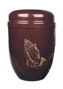 Urn van metaal 'Gebed'