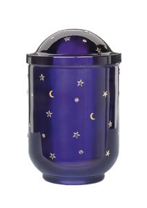 Urn van staal 'Sterrenhemel'