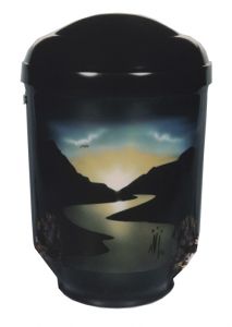 Urn van metaal 'Horizon'