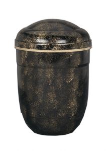 Urn van staal bruin
