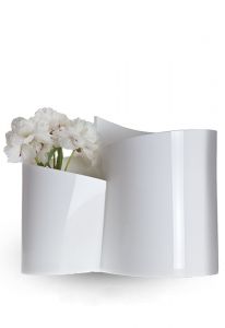 Kunststof urn met ruimte voor bloemen 'Soffio'