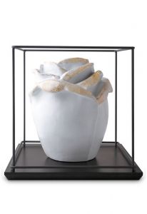 Porseleinen urn 'Princess Pure Gold Stardust'